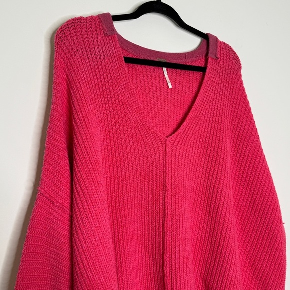 Free People Take Over Me Pink Sweater XS/S - Picture 6 of 9